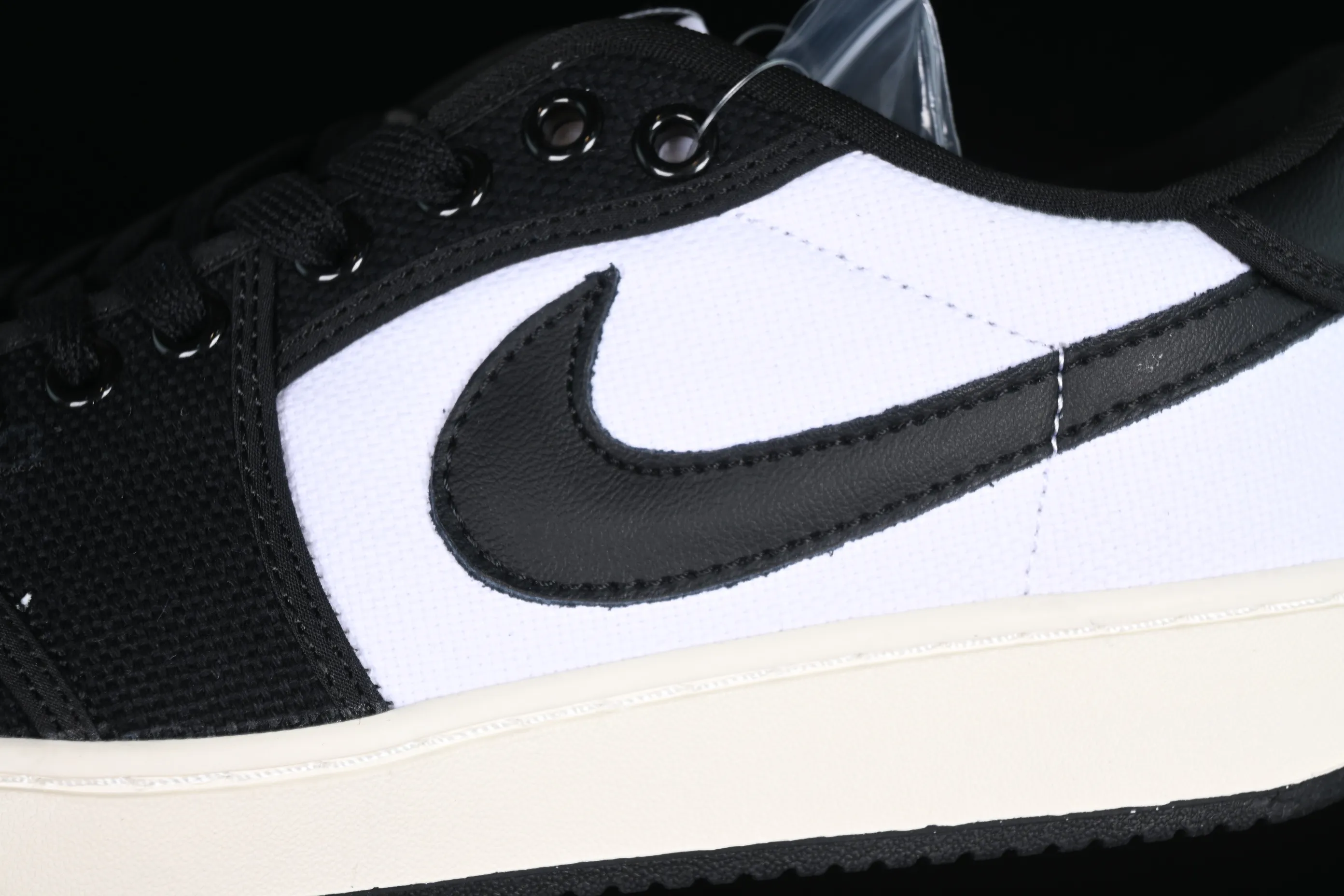 All categories Air Jordan Jordan series basketball shoes Air Jordan 1 Low Z version AJKO 1 Low Shadow "Panda" AJ1 Joe 1 Panda canvas cultural casual shoes DX4981-100